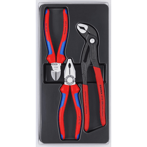 3-Piece Knipex Tools Combination, Diagonal, Cobra Pliers Set $55.20 + Free Shipping