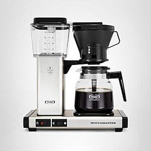 10-Cup Technivorm Moccamaster 59691 KB Coffee Brewer (Brushed Silver) $220 + Free Shipping