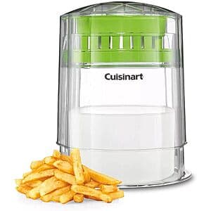 Cuisinart PrepExpress French Fry Cutter (Green & Clear) $10
