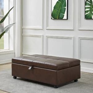 Costco Members: Synergy Home Furnishings Emorie Sleeper Ottoman (Brown) $199.95 + Free Shipping
