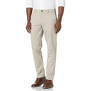 Amazon Essentials Men's Athletic-Fit Washed Comfort Stretch Chino Pant (Various) from $13.25