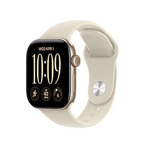 42mm Apple Watch Series 12 GPS Smartwatch (Light Gold Aluminum Case w/ Sport Band) $350 + Free S&H