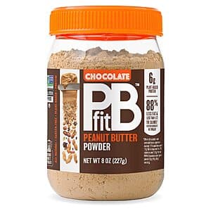 8-Oz PBfit BetterBody Foods All-Natural Peanut Butter Powder (Chocolate) $4.20 w/ Subscribe & Save
