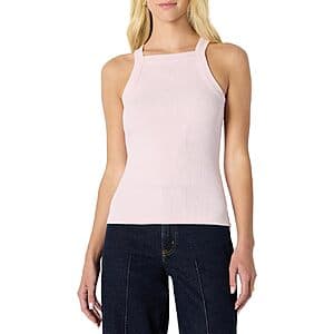 Amazon Essentials Women's Slim-Fit Stretch Rib High-Neck Tank (Various) from $3.60