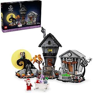 2193-Pc LEGO Ideas: Disney Tim Burton's The Nightmare Before Christmas Décor Set $160 + Free S&H