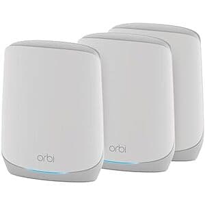 3-pk NETGEAR Orbi AX5200 Tri-Band Wi-Fi 6 Mesh Network System (RBK753P) $173.50 + Free Shipping