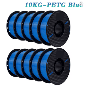 10-Pack 1KG KINGROON PETG or PLA 1.75mm 3D Printer Filament (various colors) from $67 + Free Shipping