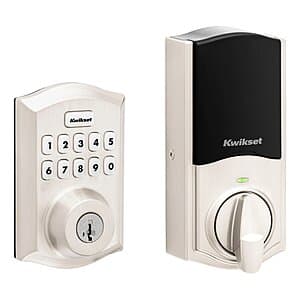 Select Stores: Kwikset HomeConnect 620 Smart Keypad Deadbolt Lock (Satin Nickel) $59.55 + Free S&H