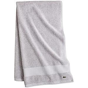 30" x 54" Lacoste Heritage Supima Cotton Bath Towel (Various Colors) $13 + Free Pickup
