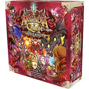 CMON Arcadia Quest: Inferno Board Game $10 + Free S&H on $100+