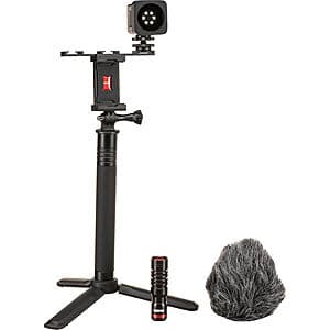 Sunpak Mobile Vlogging Kit w/ Mini Tripod & Accessories $10 + Free S/H