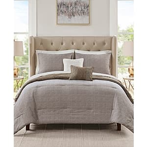 9-Piece JLA Home Berkley Comforter Set (Brown): King or Cal King $38.95, Queen $32.95 + Free Shipping