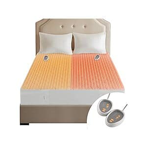 Beautyrest Cotton Blend Heated Mattress Pad (California King) $28 + Free Shipping w/ Prime