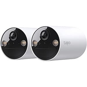 2-Pack TP-Link Tapo 2K Wire-Free Outdoor Security Cameras (TCB82) $46 + Free Shipping
