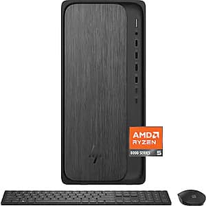 HP OmniDesk Desktop: Ryzen 5 8500G, 16GB DDR5, 512GB SSD $450 & More + Free Shipping