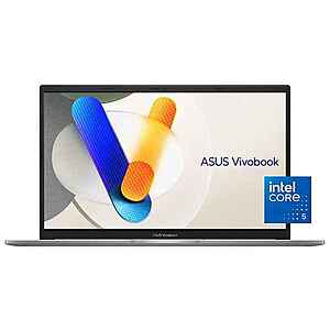 Asus Vivobook 15 (F1504) Laptop: Intel Core 5 120U, 15.6" 1080p, 12GB RAM, 512GB SSD $380 + Free Shipping