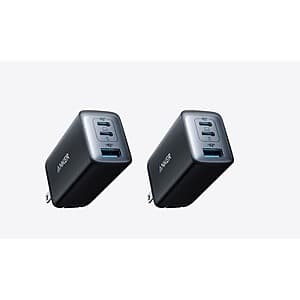 2-Pack Anker 735 Nano II 65W GaN II 3-Port Fast Chargers (Black) $46.80 + Free Shipping