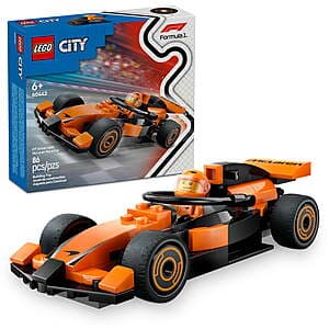 86-pc LEGO City F1 Driver w/ McLaren Race Car Toy Set (60442) $8.10