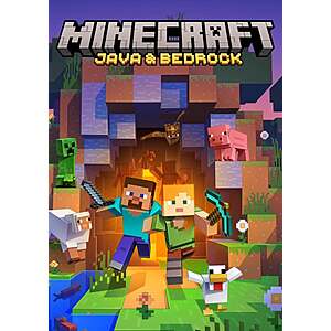 Minecraft: Java & Bedrock Edition (PC Digital Download) $12.20
