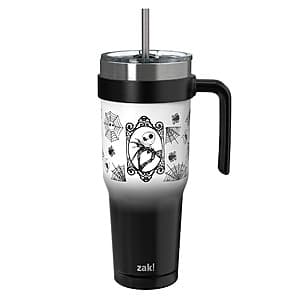40-Oz Zak Designs Halloween Vacuum Insulated Stainless Steel Tumblers (Various) $5 each