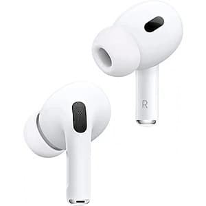 Open Box - Excellent: Apple AirPods Pro 2 ANC Wireless Earbuds w/ MagSafe Case $99 + Free Shipping