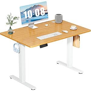 40" DUMOS Electric Adjustable Height Standing Desk (Various) $66 + Free Shipping