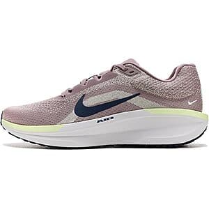 Nike Men's Winflo 11 sneaker in taupe grey, obsidian, and vast grey colorway.