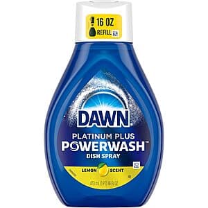 Select Locations: 16-Oz Dawn Platinum Plus Powerwash Dish Spray Refill (Lemon) $1.80 w/ S&S
