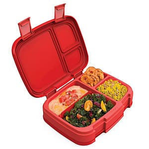 Bentgo Fresh Leak-Proof 4 Compartment Lunch Box (Red) $12.75