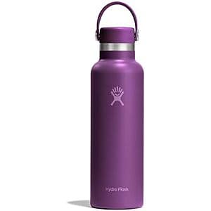 21-Oz Hydro Flask Flex Insulated Water Bottle (Beachplum) $21