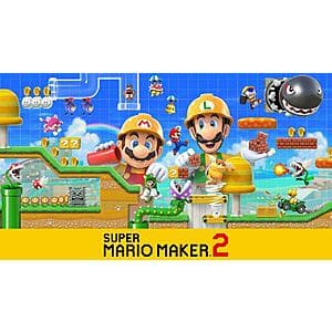 Super Mario Maker 2 (Nintendo Switch Digital Download) $39.90