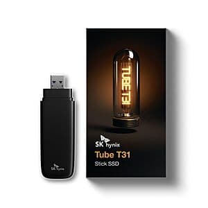1TB SK hynix Tube T31 USB Type-A 3.2 Portable SSD w/ DRAM $64 + Free Shipping