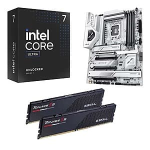 Micro Center: Intel Ultra 7 265KF + ASUS Z890 AYW Mobo + 32GB G.Skill DDR5 6000 $530 & More + Free Store Pickup