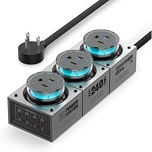 Prime Members: MFish E-Tank 7-in-1 240W GaN Charging Station (3x AC, 4x USB-C) $68.15 + Free S&H
