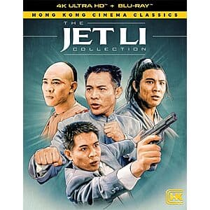 Select Areas: The Jet Li 5-Movie Collection (4K Ultra HD + Blu-ray) $63.70 + Free Shipping