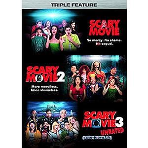 Scary Movie 3-Film Collection (DVD) $5