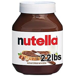 Select Accounts: 35.3-Oz Nutella Hazelnut Spread with Cocoa $6.65 w/ S&S & More