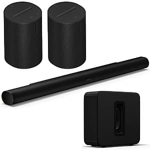 Sonos: Arc Ultra Soundbar + Sub 4 + 2x Era 100 BT Speakers (Black or White) $1699 + Free Shipping