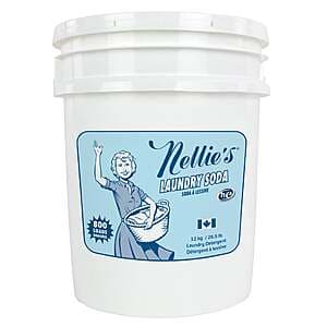 Costco Members: 26.5-lb Nellie's Laundry Soda (800 Loads) $70 + Free S&H
