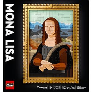 1503-Piece LEGO Art Mona Lisa Building Set $67 + Free Shipping