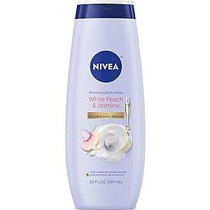 20-Oz NIVEA Refreshing White Peach & Jasmine Body Wash $3.05 w/ S&S