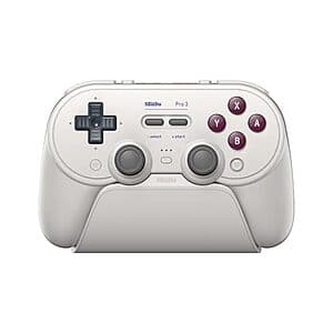 8Bitdo Pro 3 Bluetooth TMR Joysticks Controller for Switch/Switch 2 $41.60 + Free Shipping w/ Prime