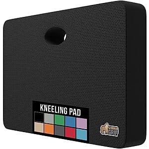 17.5" x 11" GORILLA GRIP Extra Thick 1.3" Soft Foam Kneeling Pad $13