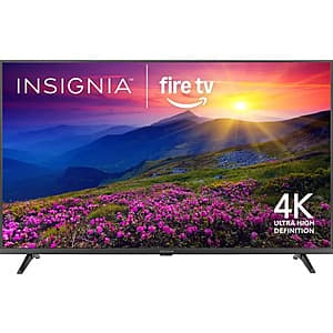 Insignia F50 Series 4K UHD Smart Fire TVs (2025): 75" $380, 65" $275, 55" $190 + Free Shipping