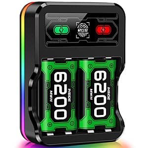 2-Pk Mocagen Controller Battery Pack for Xbox Series S/X Controllers $10