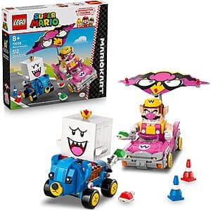 512-Pc LEGO Super Mario: Mario Kart Wario & King Boo Building Set $33.20