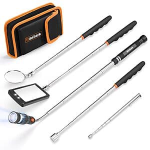 5-Pc Hinshark Telescoping Magnetic Pickup Tool Set $15 & More