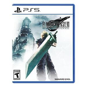 Final Fantasy VII Remake Intergrade (PS5) $20 + Free Store Pickup