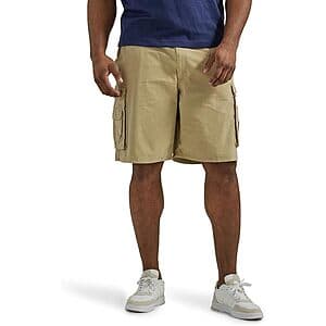 Lee Men's Big & Tall Belted Wyoming Cargo Short (various) $13.20