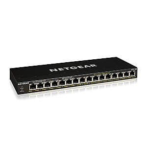 NETGEAR 16-Port PoE+ Gigabit Ethernet Unmanaged Essentials Switch $70 + Free Shipping